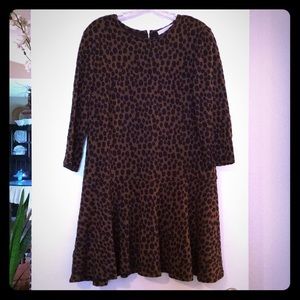 Loft Leopard Dress